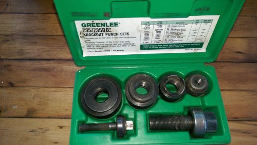 Greenlee 735/735BB Knockout Punch Sets