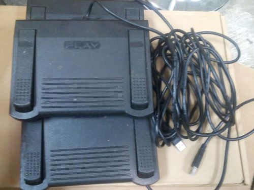 Infinity Computer Transcription Foot Pedal IN-DVIUSB USB lot of 3