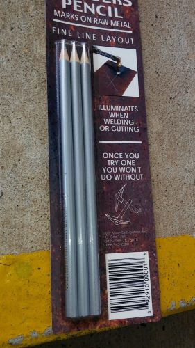 New 5 packs for $5 welders pencils silvermine welding cutting machinists marker for sale