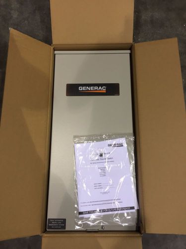 Generac 200-amp automatic smart transfer switch rtsw200a3 for sale
