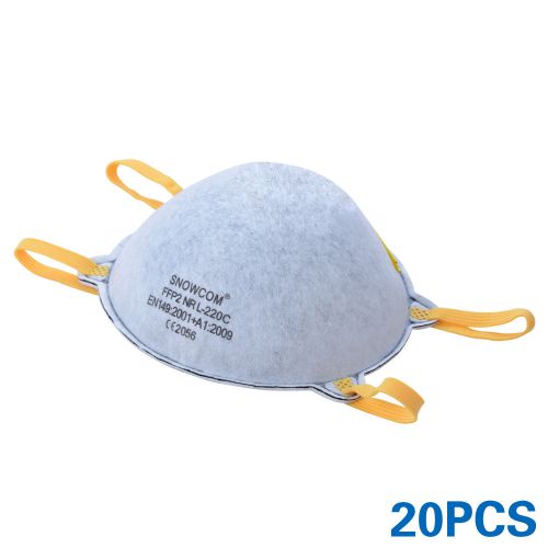 20pcs particulate respirator standards ce ffp2 masks with nose clip strip hs623 for sale