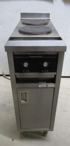 208/240V Toastmaster RA12X4RD Electric 2 Burner Hot Plate range stove