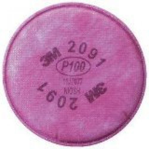 3M 2091 P100 Particulate Filter, 50 Pairs