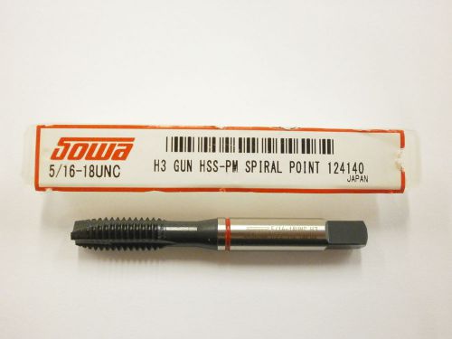 Sowa Tool 5/16-18 H3 Spiral Point Red Ring Tap CNC Style 48 HRC HSS 124-140 ST06