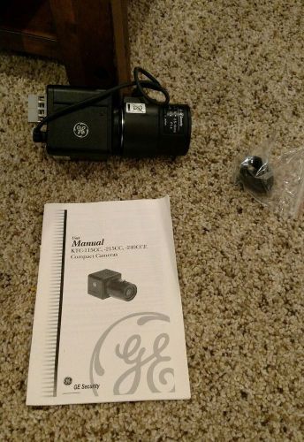 GE SECURITY KTC-215CC COLOR CAMERA W/ 480 TVL, COMPACT, DIGITAL, 24 VAC