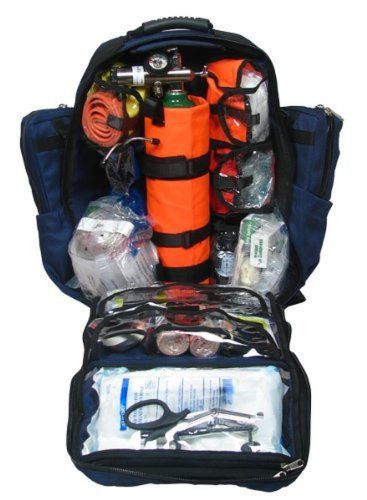Dixie Ems Ultimate Pro Trauma O2 First Responder Medic Oxygen Backpack De... New