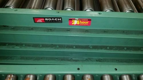 10&#039; gravity conveyor roller 1 section made by raoch conveyors for sale