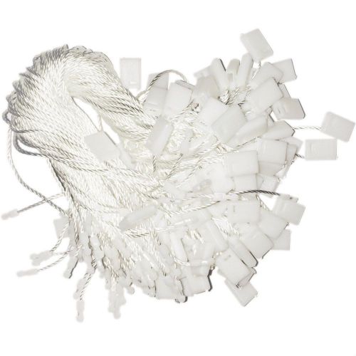 7&#034; 1000 pieces white nylon plastic locker hang tag fasteners for sale