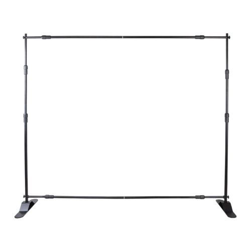 BANNER STAND ADJUSTABLE SUPPORT COMMERCIAL TELESCOPIC SHOW DISPLAY DT