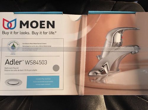 Moen Inc Chr Lavatory with Pu Faucet WS84503
