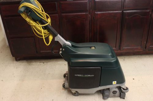 Nobles speed scrub 15 cord-electric cylindrical floor scrubber (please read) for sale