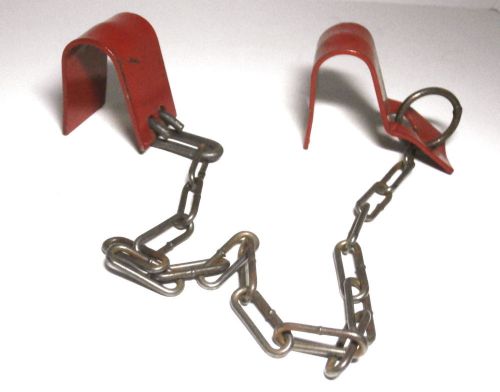 Vintge SO-BOSS Cow Kickers New Old Stock Red Milking Shackles Hock Hobbler Restr