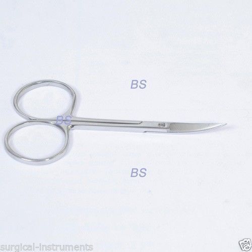 SS New Curved Scissors for Eye ENT Ophthalmic and other surgery Length 105 mm