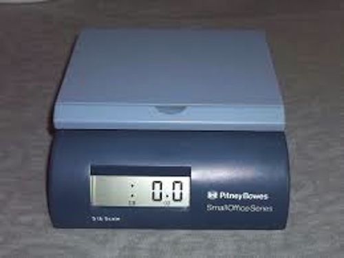Pitney Bowes 5lb Small Office Series Scale Model G799 Blue &amp; Gray Works Great