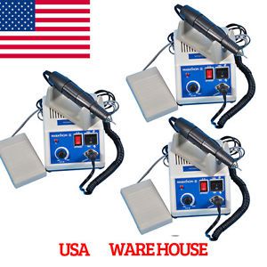 USA 3X Dental Lab Marathon Micromotor Polisher &amp; 35K RPM Polishing Handpiece Ozz