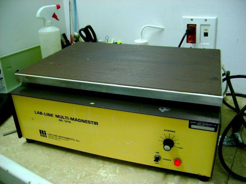 Lab Line Multi-Magnestir 6 PlaceStir Model 1278 Stirrer Shaker