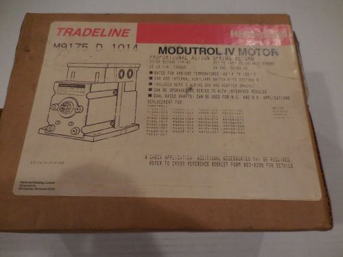 Honeywell tradeline modutrol iv motor m9175d1014 new in box for sale