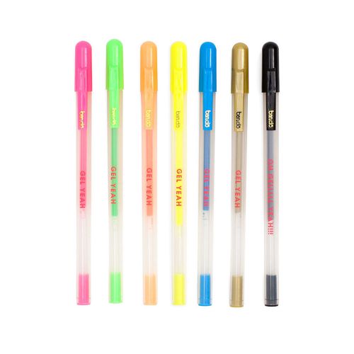 Bando Ban.do - Gel Pens - Gel Yeah - Set of 7