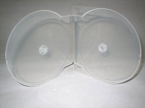 200 DOUBLE 2 CD BINDING CLAMSHELL DJL2 CLEAR