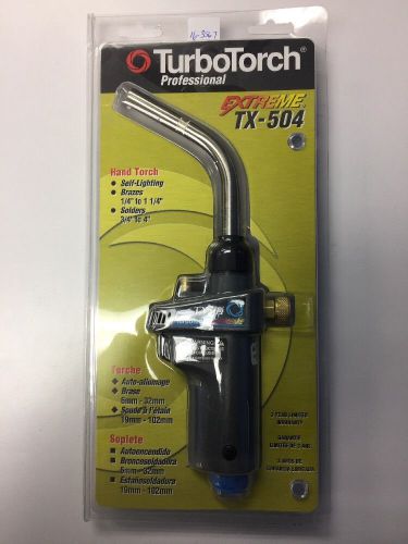 NEW SEALED! TURBOTORCH PROFESSIONAL EXTREME TX-504 Torch