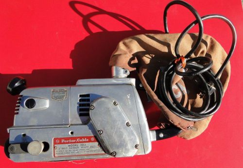 Damaged HD Electric Porter Cable 3&#034; Belt Sander Bag Model 503 Woodwork *