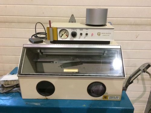 Comco model MB105 Micro Blaster with MB220 Work Station &amp; Nozzle kit