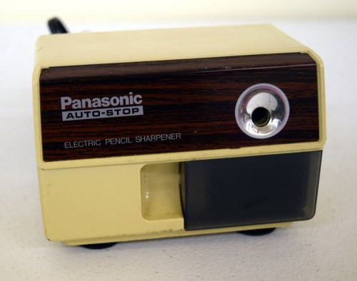 Amazing Panasonic Auto-Stop Electric Pencil Sharpner Tested and Working