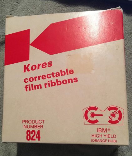 Lot of 5 Kores IBM Selectric II Typewriter Ribbon Black High Yield Correctable