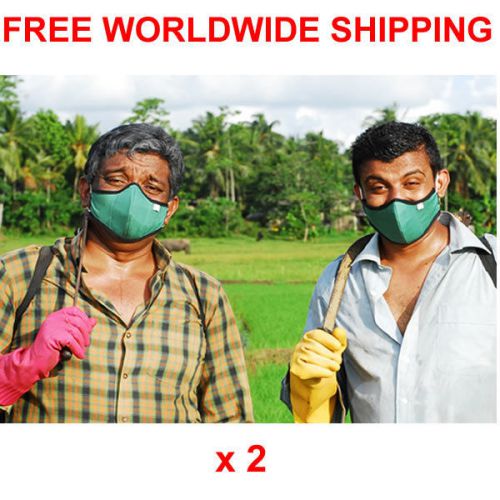 OXYPURA AGRO Face Masks 2 Designed For Farmers with Activated Carbon