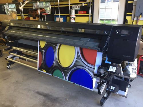 Hp l28500 l280 latex 104&#034; wide printer banners signs wraps 8 foot wide prints!!! for sale