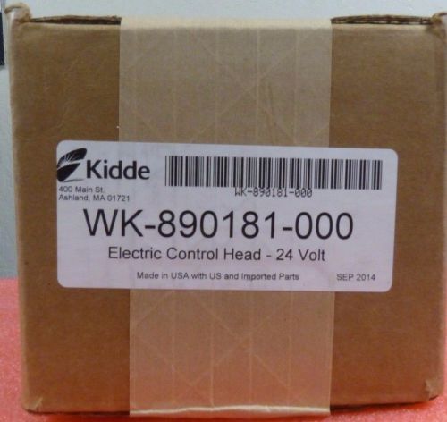 Kidde WK-890181-000 Electric Control Head - 24 Volt