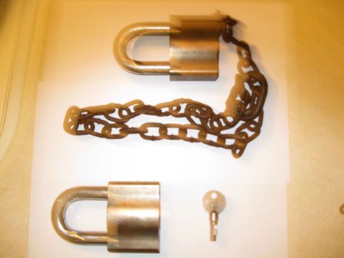 Sargent &amp; greenleaf two high security 0881 environmental locks with one key for sale