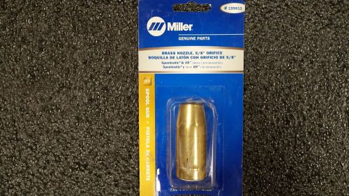 MILLER ELECTRIC 199613 Nozzle, Flush, Bore 5/8 In, Screw on