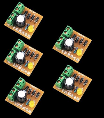 5pcs IN4007 AC To DC Power Converter Full Wave Bridge Rectifier 1A For DIY Kits