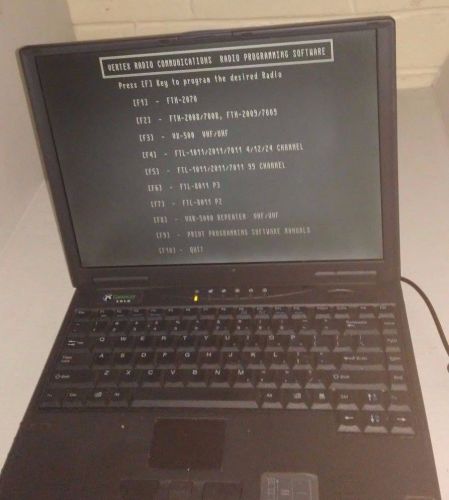 Yaesu Vertex Radio Service Software Dealership Programmer