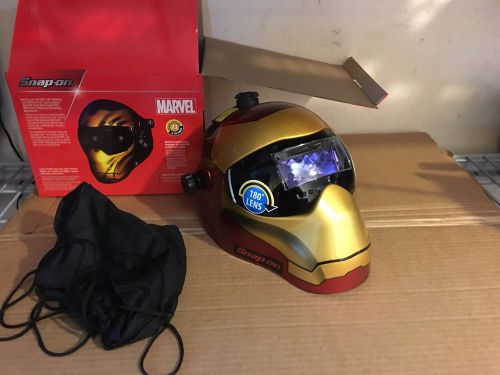 Snap On Iron Man Welding Hood Helmet Discontinued Efpironman New