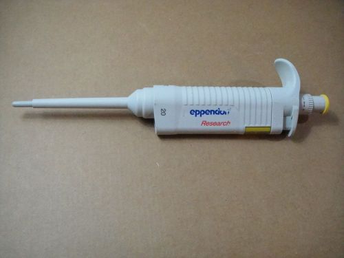 Eppendorf Research Adjustable Single Channel 2-20µl Pipette