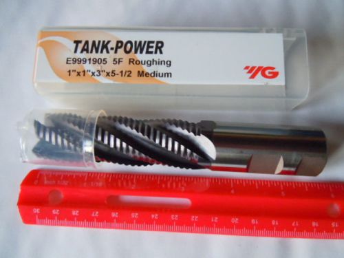 Yg - 5fl roughing end mill 1 x 1 x 3 x 5-1/2&#034; l  medium    (1pcs) for sale