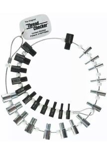Thread Checker SWTC-26 Nut &amp; Bolt (Inch &amp; Metric) 26 male/female gauges 7877882