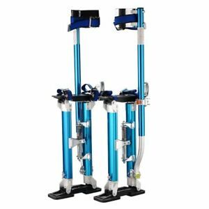 1117 Pentagon Tool &#034;Tall Guyz&#034; Professional 18&#034;-30&#034; Blue Drywall Stilts For S...