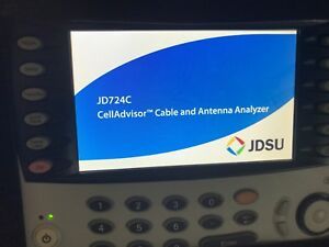 JDSU JD724C CellAdvisor Cable &amp; Antenna Analyzer JD720C Cell Advisor JD72450509