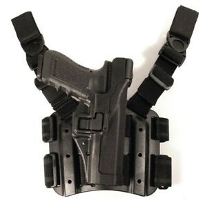 BlackHawk 430607BK-R LVL 3 Serpa Springfield Armory XD/XDM Tactical Leg Holster