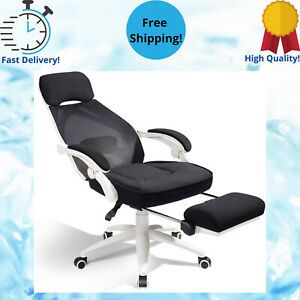 Ergonomics Recliner Office Chair High Back Mesh Computer Desk Adjustable Lumbar