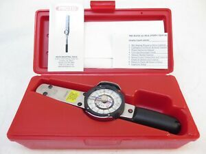 Proto J6113NMF Dial Torque Wrench with Case, 3/8in Drive, 0-70 NM w/ Box