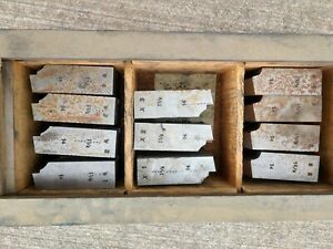 Geometric standard Thread Cutting Chasers 3 SET LOT English metal