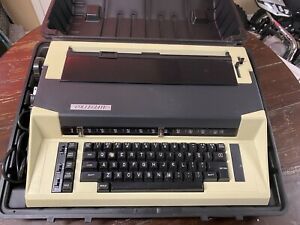 Vintage Swintec Collegiate Electric Typewriter With Hard Case &amp; Original Manual