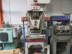 Clearing 60 Ton Capacity Torc-Pac OBI Press