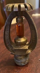 Antique fire sprinkler heads