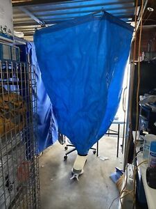 Hanging Packing Peanut Holder Chute Dispenser - Used