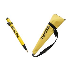 Adirpro Mini Stakeout Pole Fluorescent Yellow Sturdy Aluminum Carrying StrapsNew